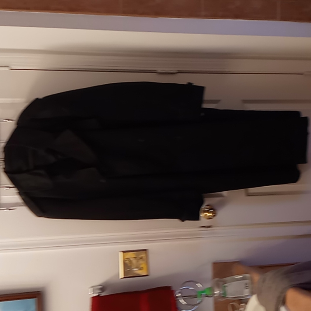 Full length trench coat